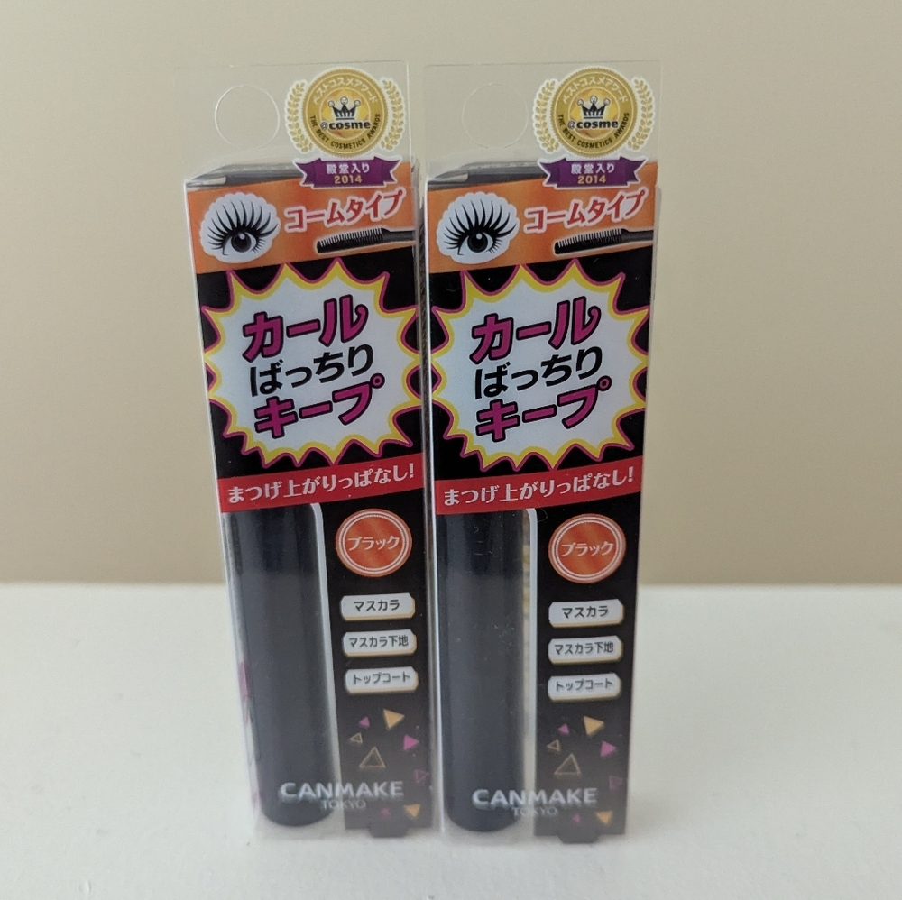 NEW Canmake Quick Lash Curler Black Mascara